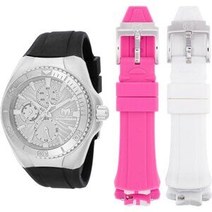 NWT Authentic Technomarine Cruise Quartz Silver Dial Women's Watch